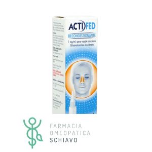 Actifed Decongestionante Spray Nasale 1mg/1ml Naso Chiuso 10 ml