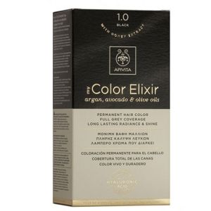 Tinta Capelli Elixir Apivita  N1  Nero
