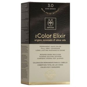 Tinta Capelli Elixir Apivita N3 Castano Scuro