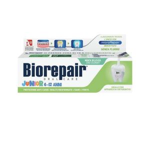 Biorepair oral care junior 7-14 anni dentifricio zero fluoro 75ml