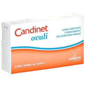 Candinet ovuli vaginali uniderm 6 ovuli