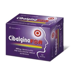 CibalginaFor 12 Bustine Granulato 400 mg