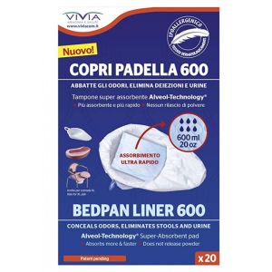 Vivia Carebag Copripadella 600ml 20 Pezzi