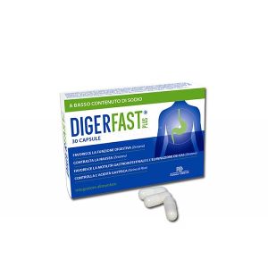 Digerfast Plus Integratore Digestione 30 Capsule 