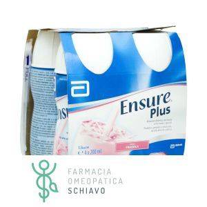 Ensure Plus Fragola Integratore Ipercalorico 4x200 Ml