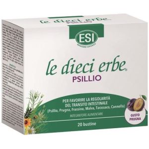 Esi Le Dieci Erbe Psillio 20 Bustine 5,6g