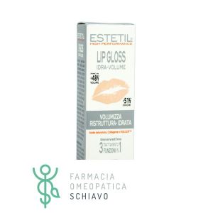 Estetil Lipgloss IdraVolume Lucidalabbra Volumizzante Colore 02 Natural Beige 6,5 ml