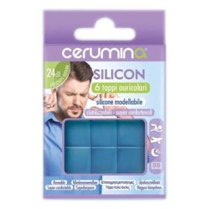 Cerumina silicon 6 tappi auticolari in silicone modellabili