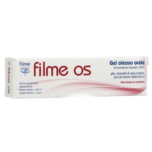 Filme os gel oleoso orale di tocoferolo acetato antiafte 8 ml