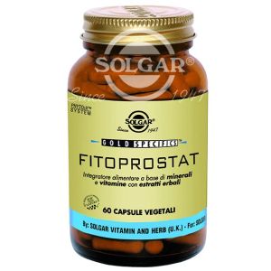 Solgar fitoprostat integratore funzionalita prostatica vie urinarie 60 capsule