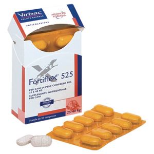 Fortiflex 525 Integratore Alimentare Per Cani Da 25 A 40 Kg 30 Compresse