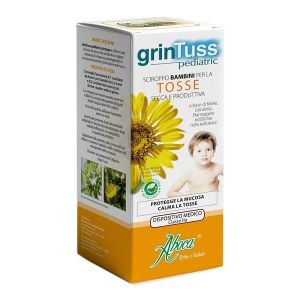 Aboca Grintuss Pediatric Sciroppo Bambini per Tosse Secca e Grassa 180 gr 