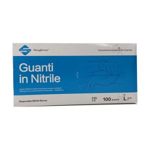 Guanti in Nitrile Taglia L 100 pz