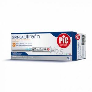 Pic Solution Siringhe Ultrafin 5ml Con Ago N.14 10 Pezzi