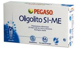 Pegaso Oligolito Si-me Integratore Alimentare 20 Fiale 2ml Nuova Formula