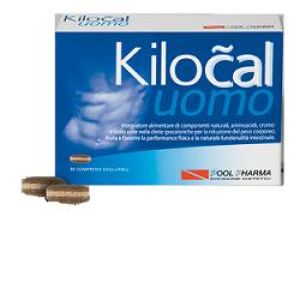 Pool pharma kilocal uomo integratore alimentare 30 compresse