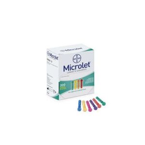 Lancette Pungidito Per Dispositivo Microlet 25 Pezzi
