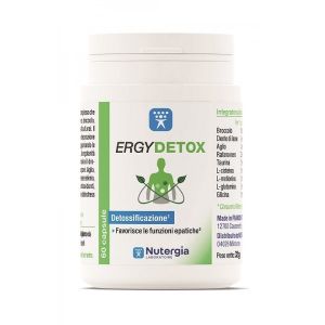 Ergydetox nutergia laboratoire 60 capsule