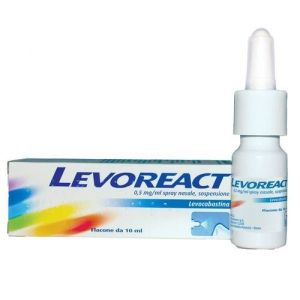 Levoreact Spray Nasale 0,5mg Levocabastina Cloridrato 10ml