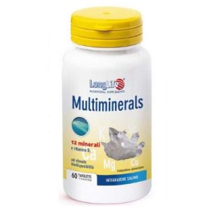 Longlife Multimineral Integratore Sali Minerali 60 Tavolette