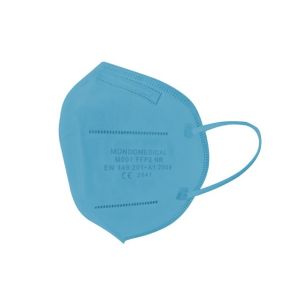 Mascherina FFP2 Colore AZZURRO 1pz