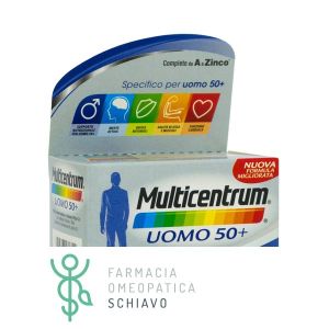 Multicentrum Uomo 50+ Integratore Multivitaminico Multiminerale 30 Compresse