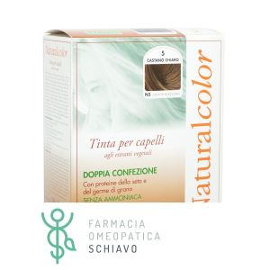 Tintura per capelli - homocrin naturalcol castano chiaro