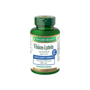 Nature's Bounty Vision-Lutein Integratore Vista 30 Perle