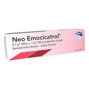 Neoemocicatrol unguento rinologico disinfettante della musosa nasale 20 g