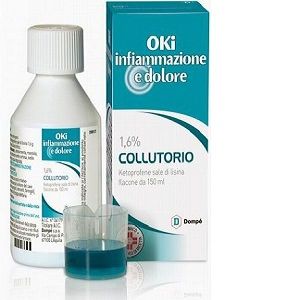 Oki Infiammazione e Dolore gola collutorio 150 ml