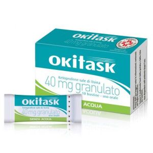 Okitask 40mg Ketoprofene Sale Di Lisina 10 Bustine