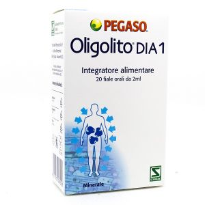 Pegaso Oligolito Dia 1 Integratore Alimentare 20 Fiale 2ml