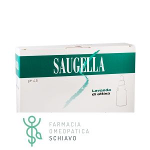 Saugella Attiva Lavanda Vaginale Ph 4,5 Antibatterica Antimicotica 4 Flaconcini da 140 ml
