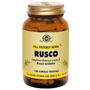 Solgar rusco sostegno a circolazione venosa e microcircolo 100 capsule