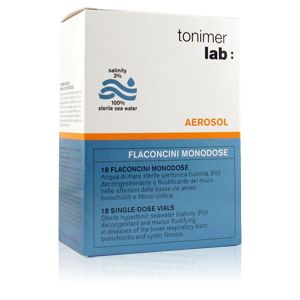 Tonimer Lab Hypertonic Aerosol Ganassini 18 Flaconcini