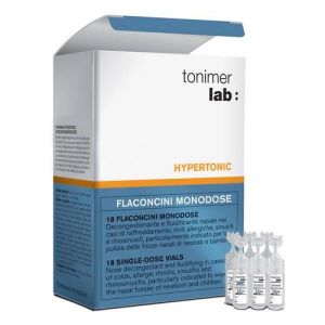 Tonimer Lab Hypertonic Aerosol Ganassini 18 Flaconcini