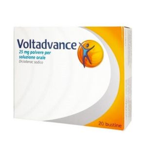 Voltadvance Polvere 25mg Diclofenac Sodico Dolori Articolari 20 Bustine